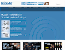 Tablet Screenshot of mollet.de